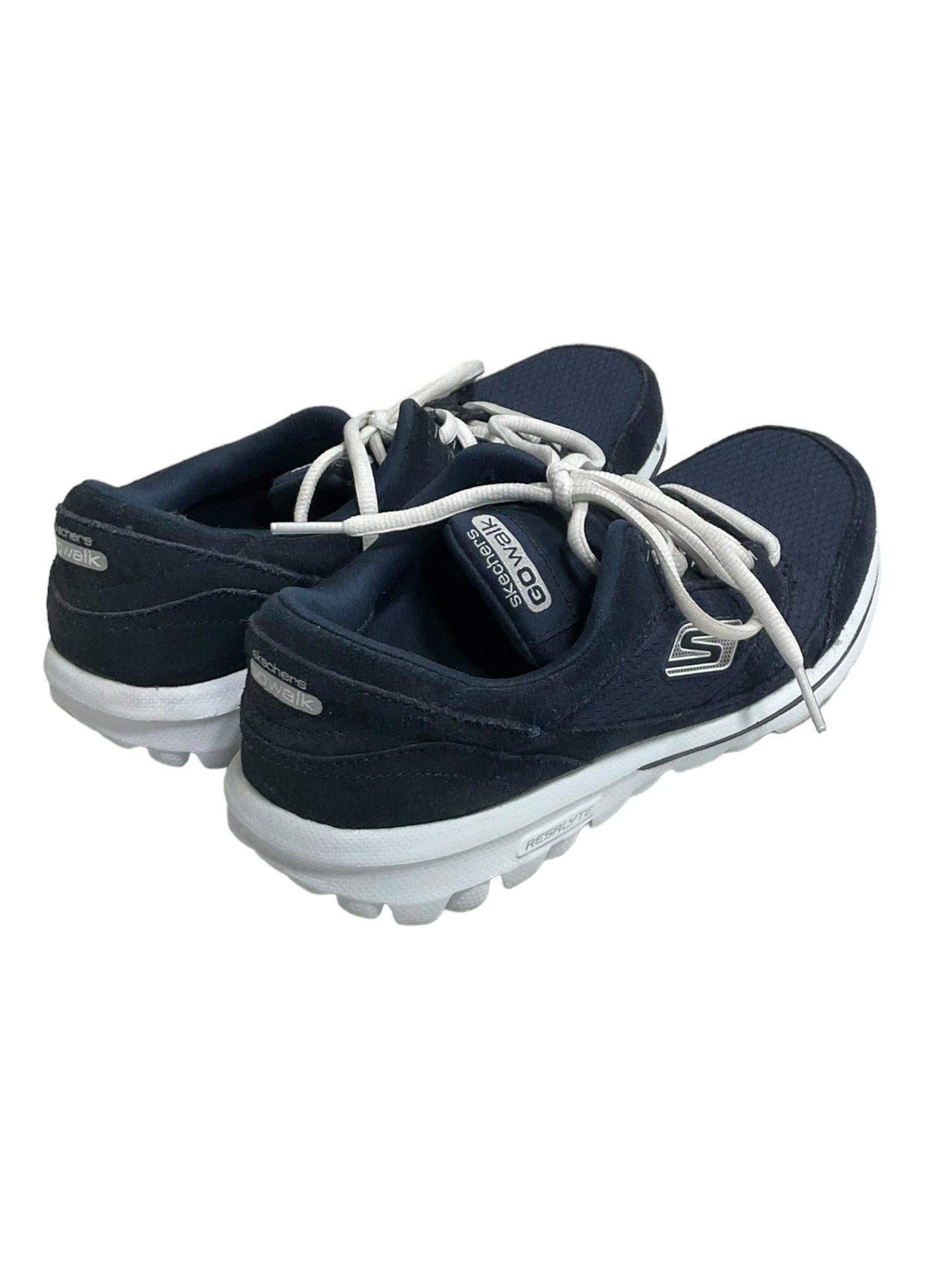 Blue Shoes Athletic Skechers, Size 8