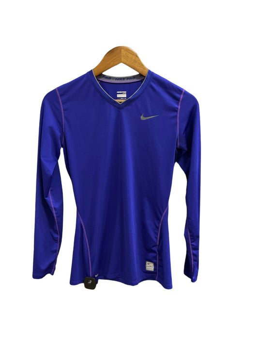 Athletic Top Long Sleeve Crewneck By Nike  Size: S