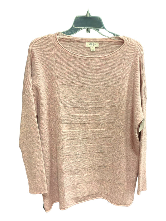 Pink Sweater Style And Company, Size S