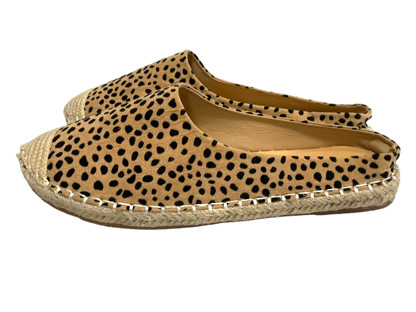 Animal Print Shoes Flats Mule & Slide Catherine Malandrino, Size 8