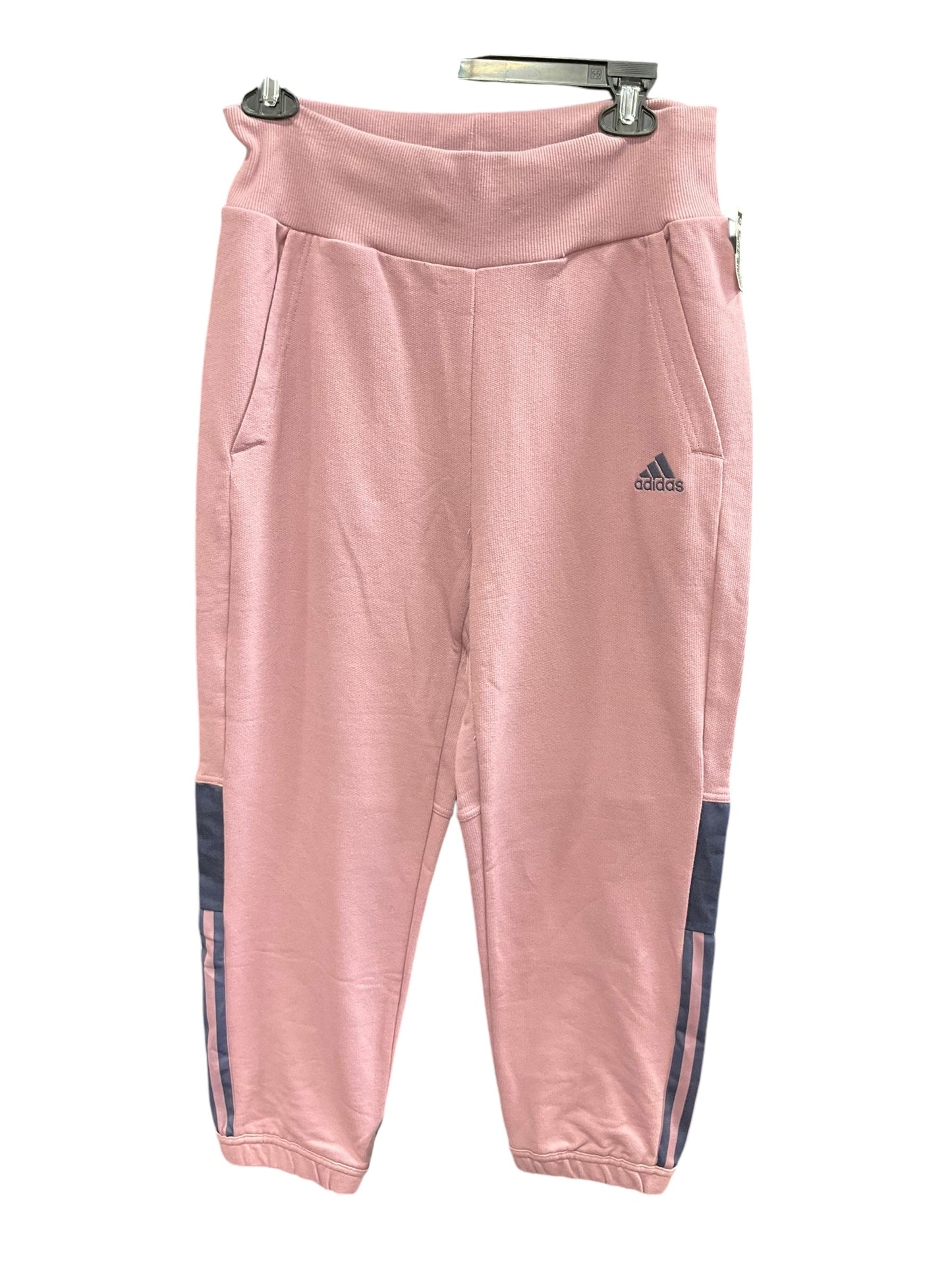 Athletic Pants By Adidas In Mauve, Size: M