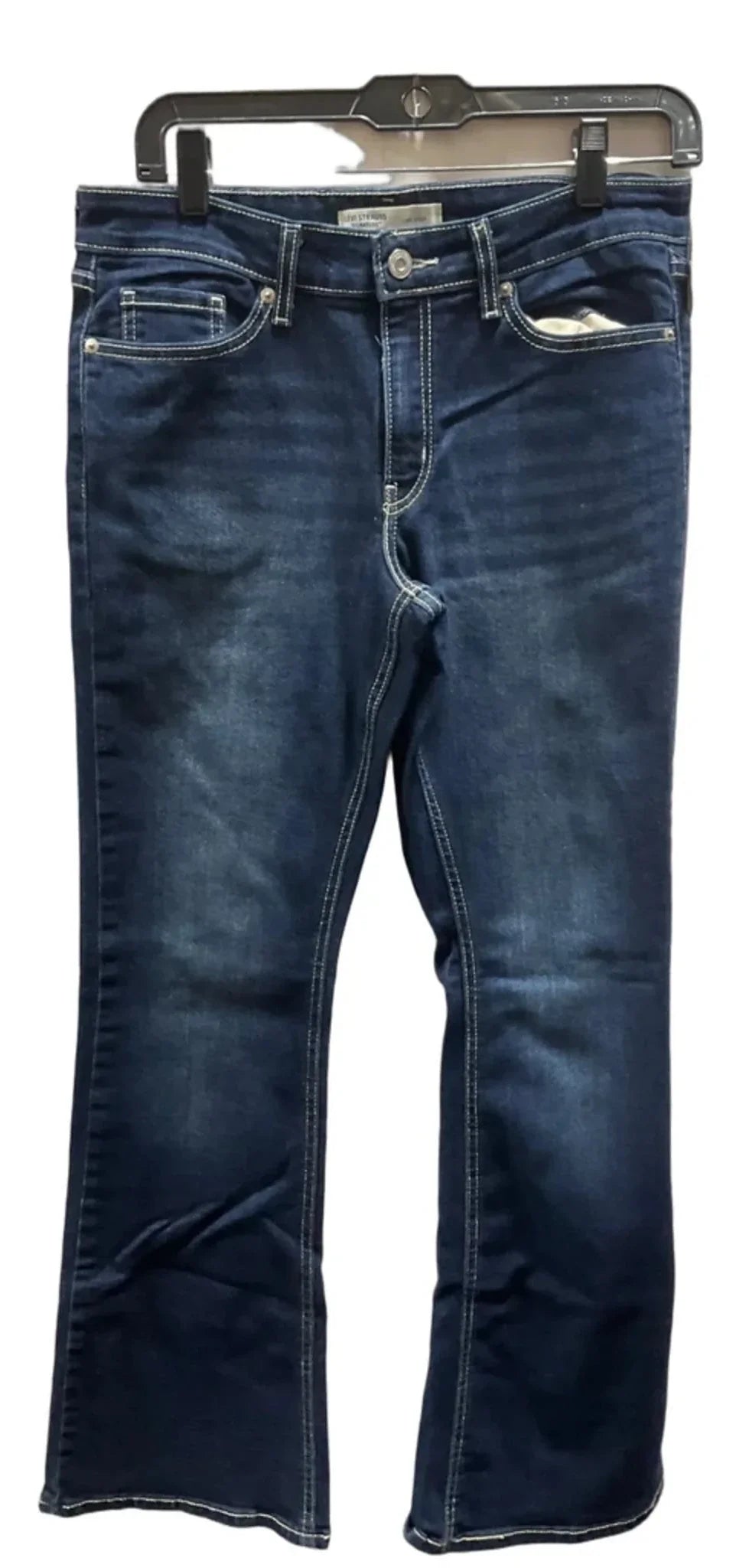 Jeans Boot Cut By Levis Signature In Blue Denim, Size: 6