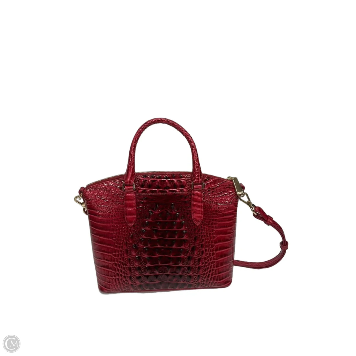 Handbag Designer By Brahmin, Size: Large