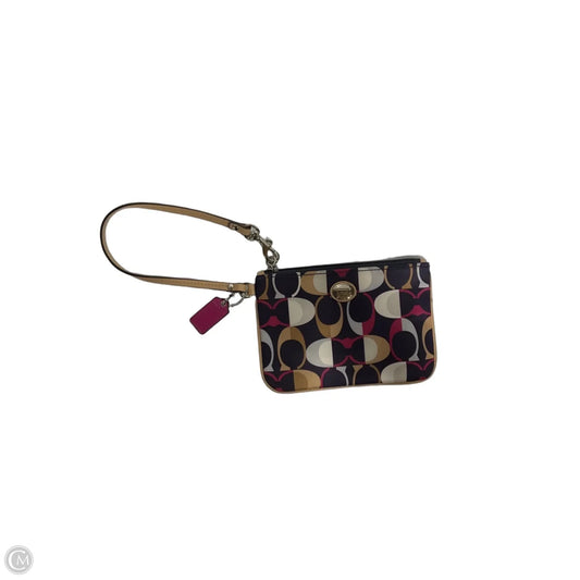 Wristlet Designer By Coach, Size: Small