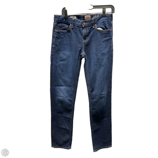 Jeans Straight By Gap In Blue Denim, Size: 8
