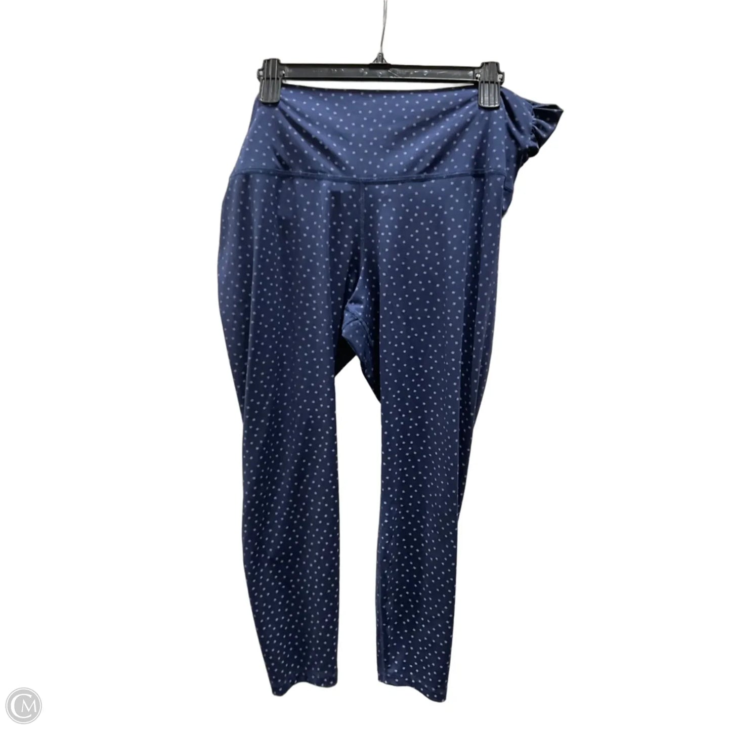 Athletic Leggings By Nike Apparel In Polkadot Pattern, Size: Xxl