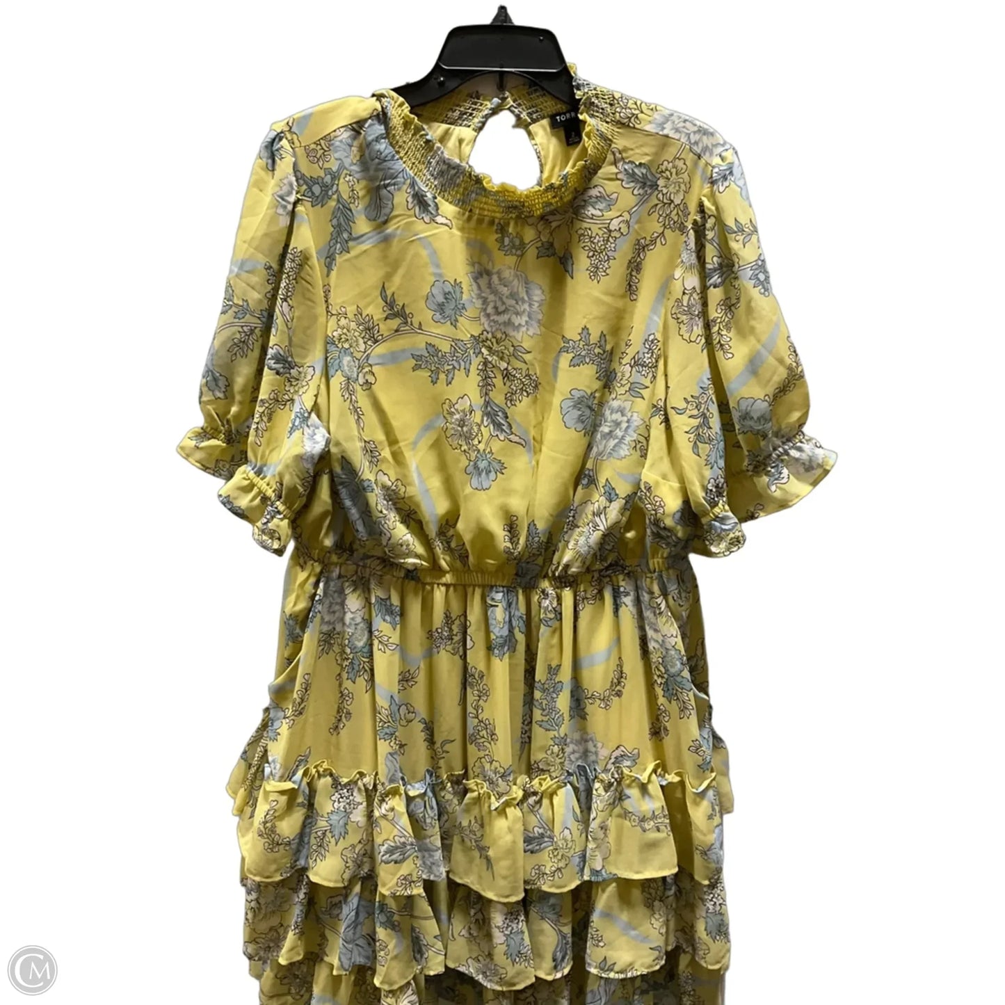 Dress Casual Short By Lane Bryant In Yellow, Size: 2x