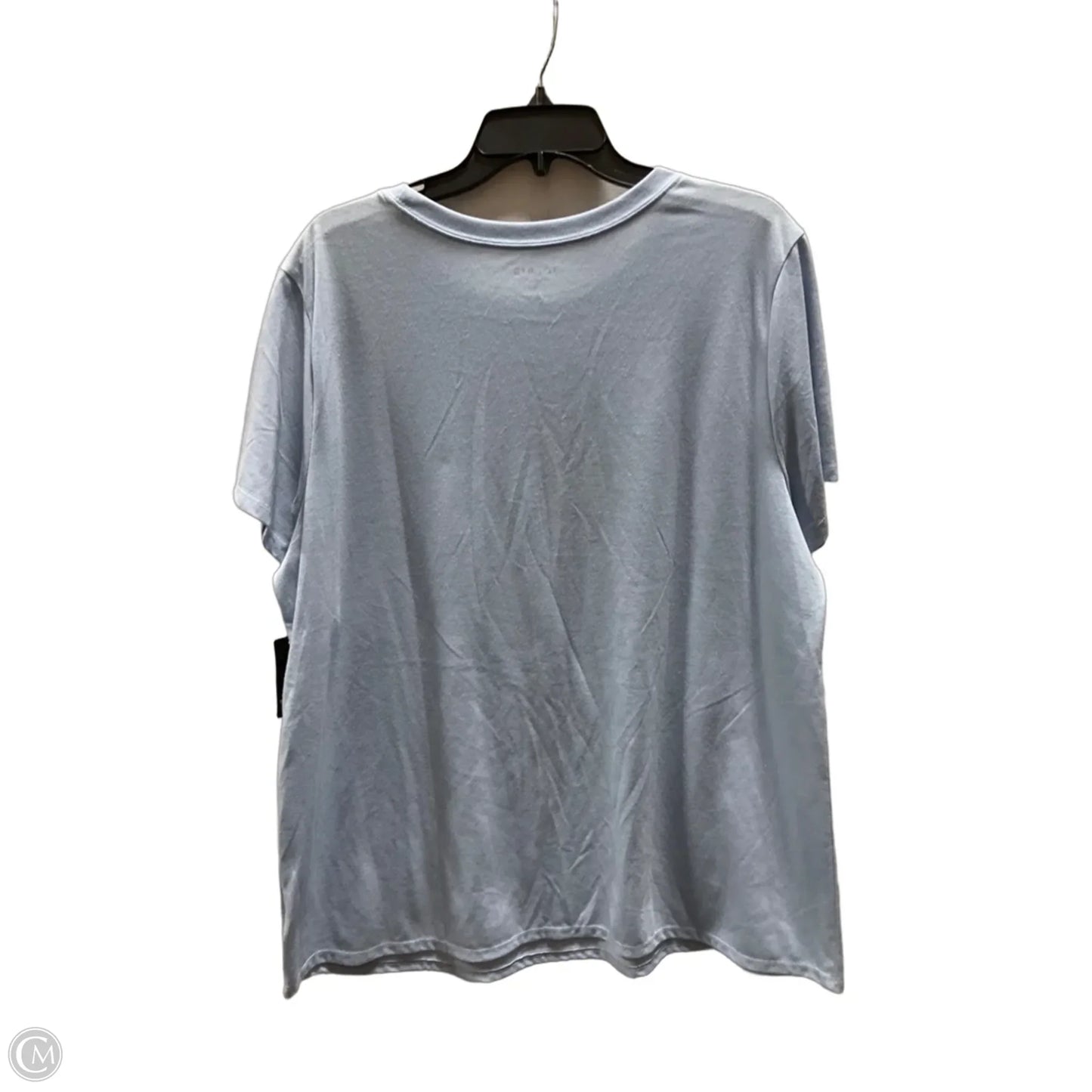 Top Short Sleeve Basic By Torrid In Blue, Size: 2x