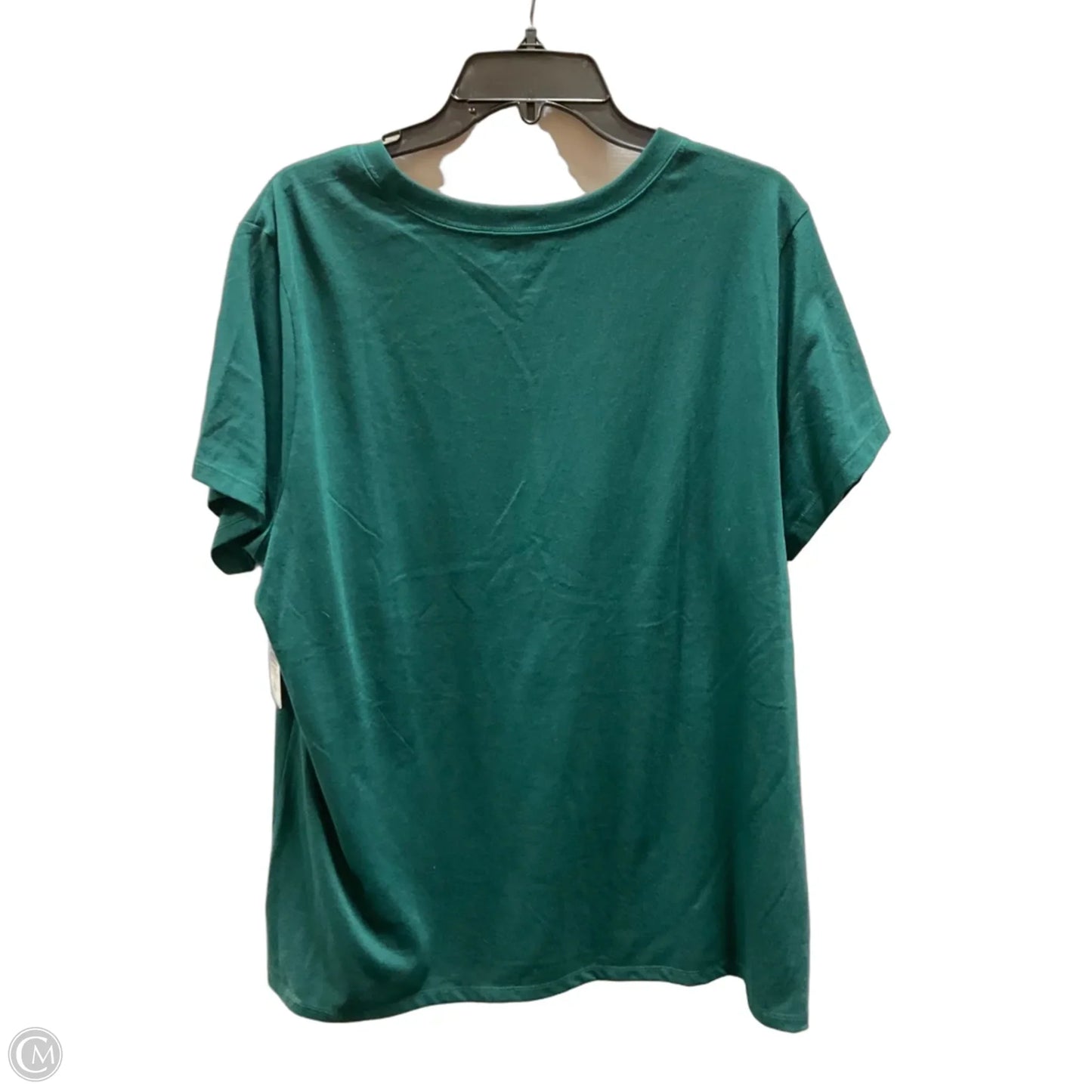 Top Short Sleeve Basic By Torrid In Green, Size: 2x