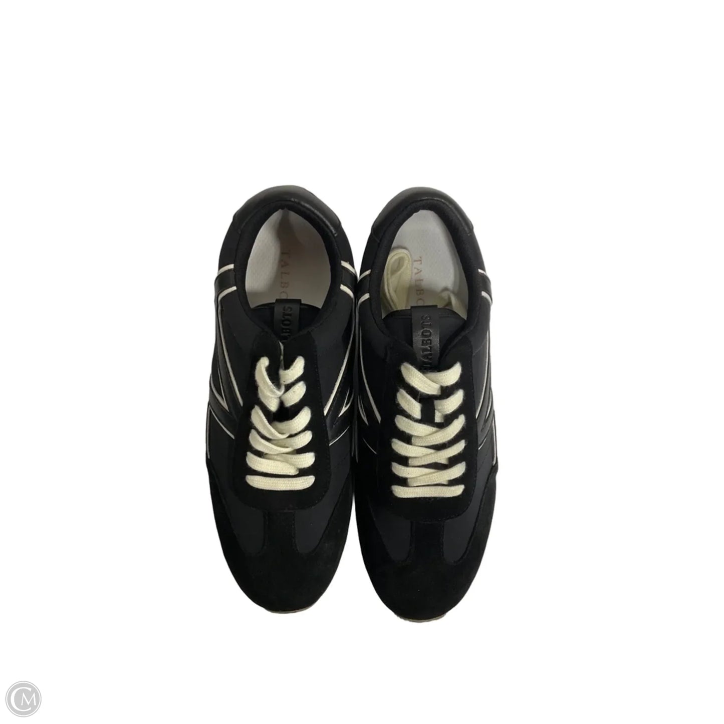Shoes Sneakers By Talbots In Black & Cream, Size: 8.5