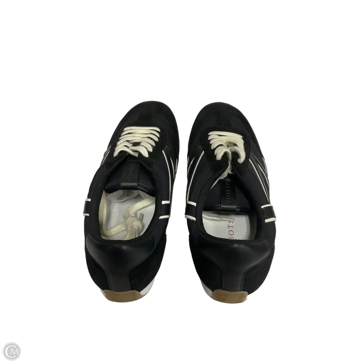 Shoes Sneakers By Talbots In Black & Cream, Size: 8.5
