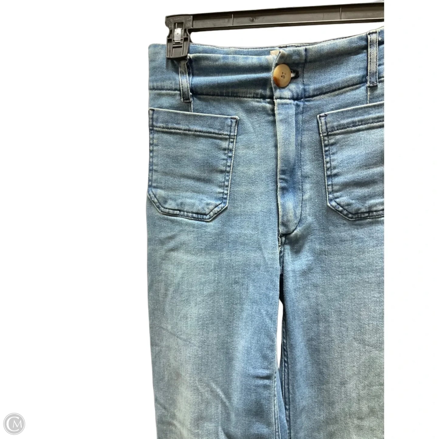 Jeans Wide Leg By Maeve In Blue Denim, Size: 2