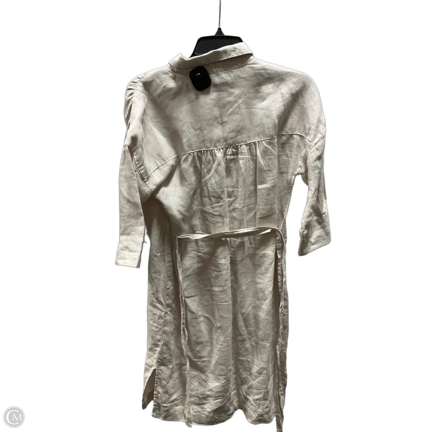 Dress Casual Midi By Tahari In Beige, Size: Xs