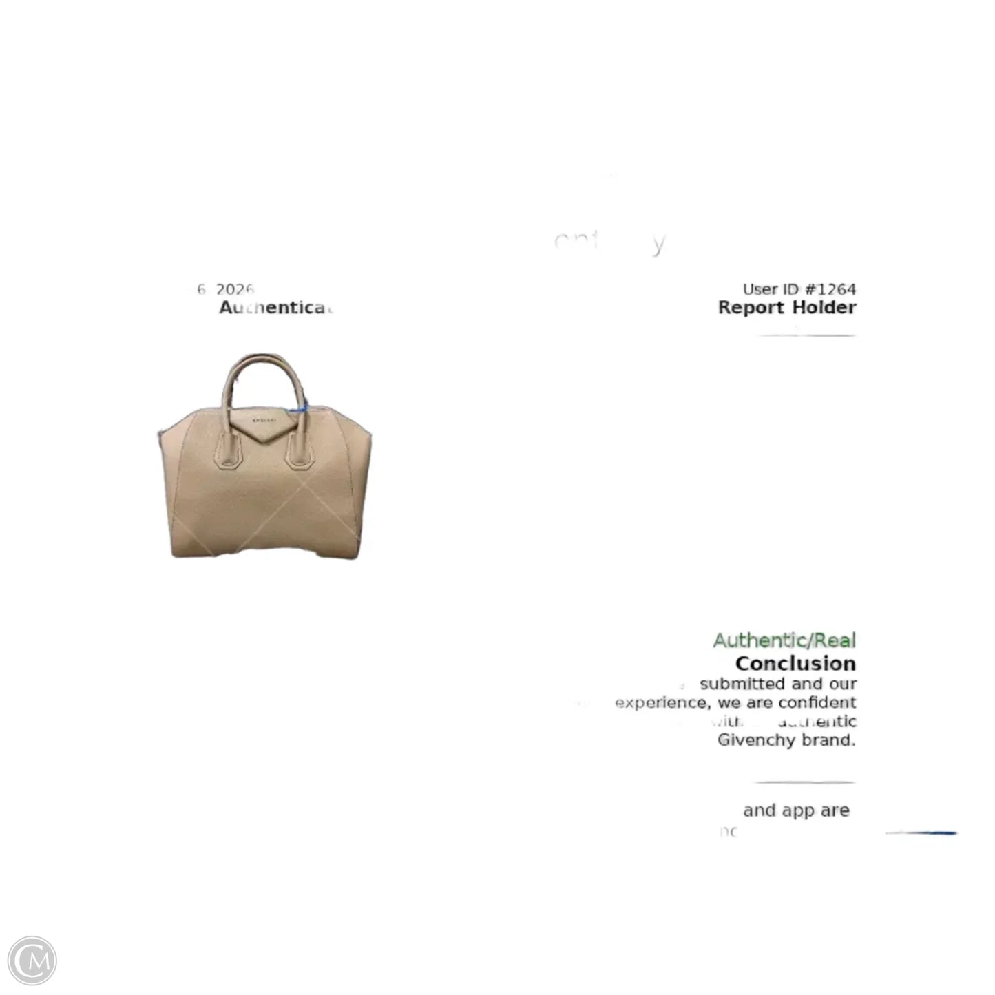 Handbag Luxury Designer By Givenchy, Size: Large