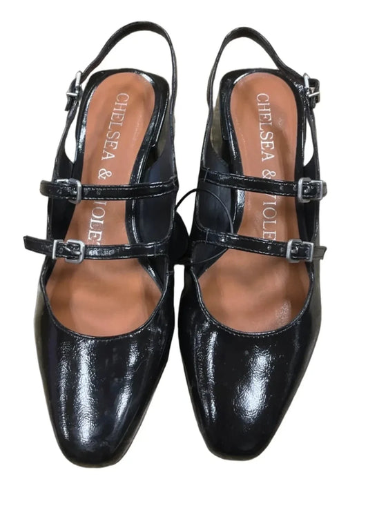 Shoes Heels Block By Chelsea And Violet In Black, Size: 8.5