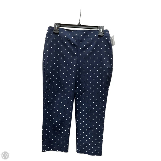 Capris By Charter Club In Polkadot Pattern, Size: 6