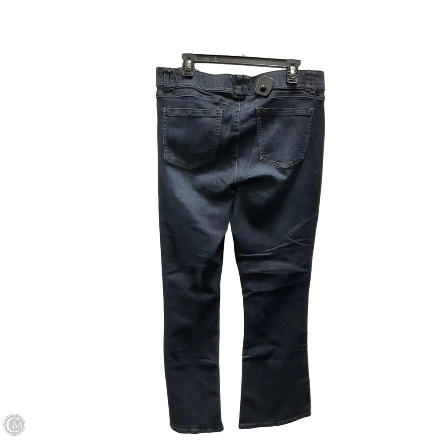 Jeans Boot Cut By Wit & Wisdom In Blue Denim, Size: 14