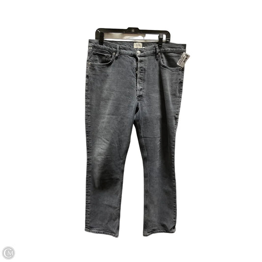 Jeans Straight By Citizens Of Humanity In Black Denim, Size: 12