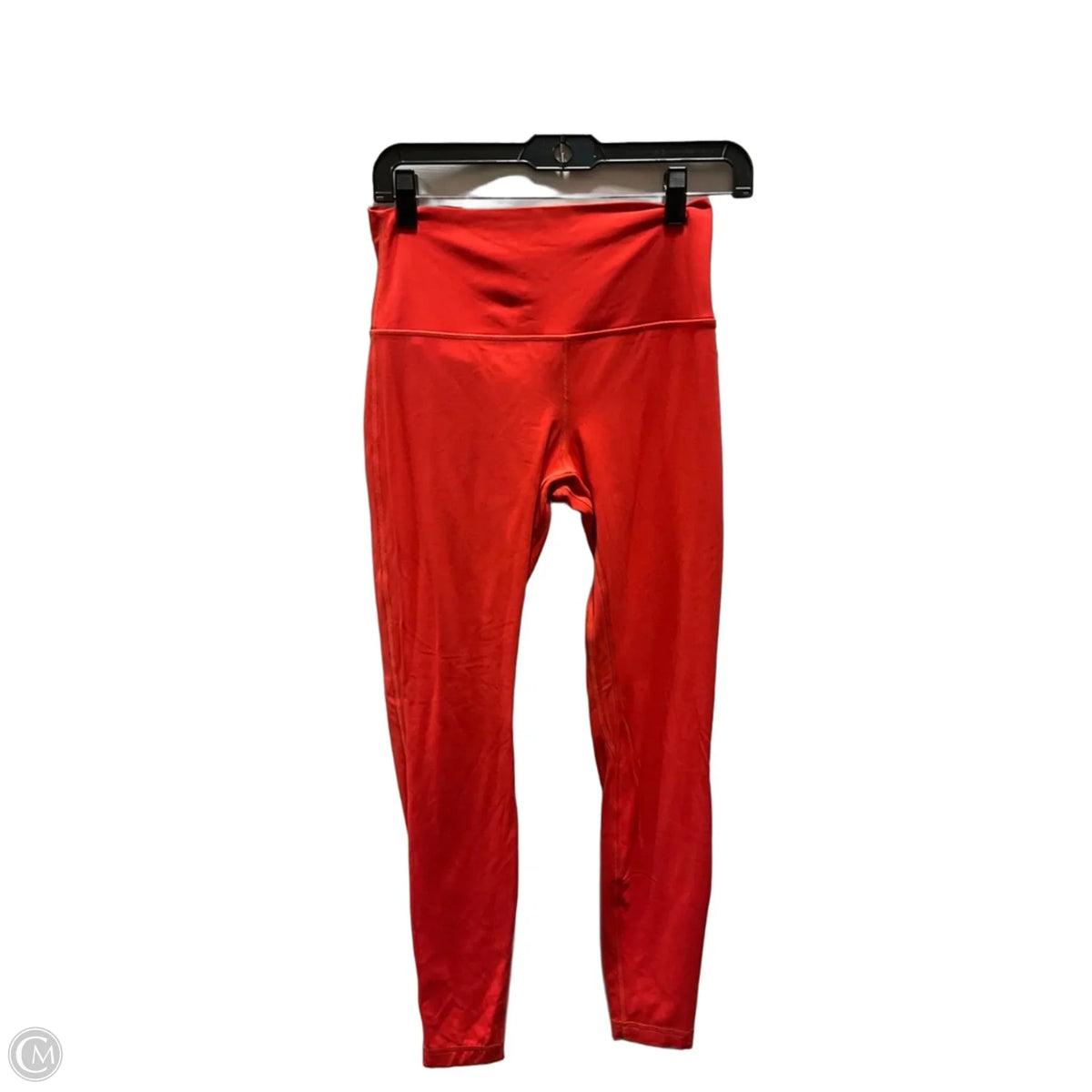 Athletic Leggings By Lululemon In Orange, Size: M