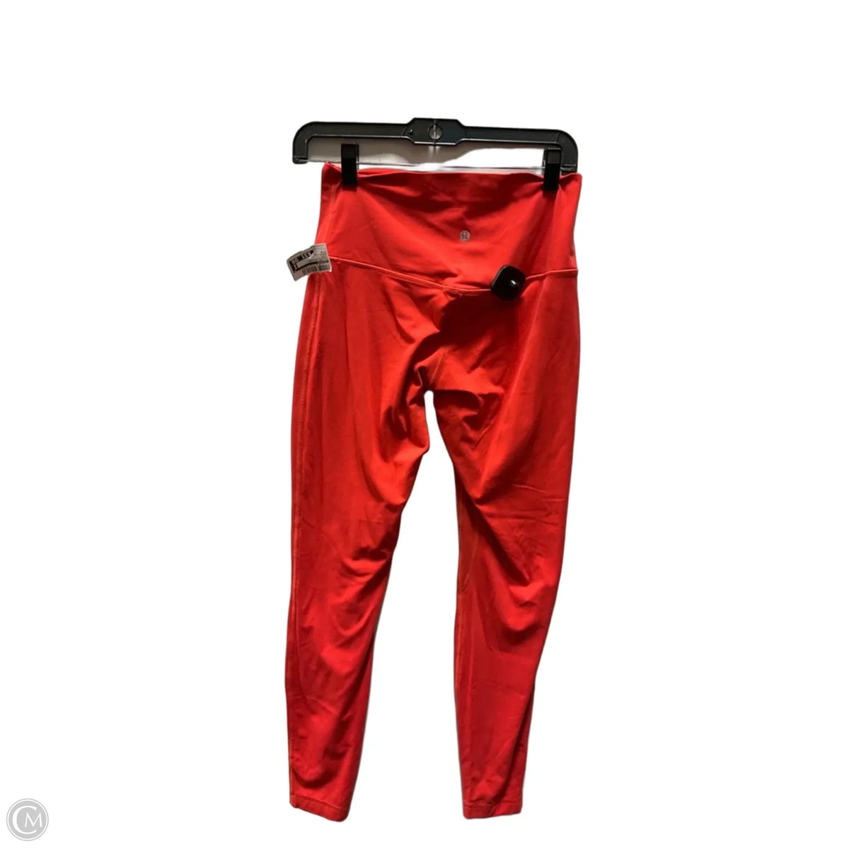 Athletic Leggings By Lululemon In Orange, Size: M