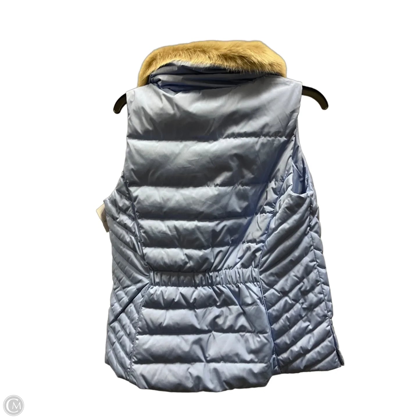 Vest Puffer & Quilted By Talbots In Blue, Size: M