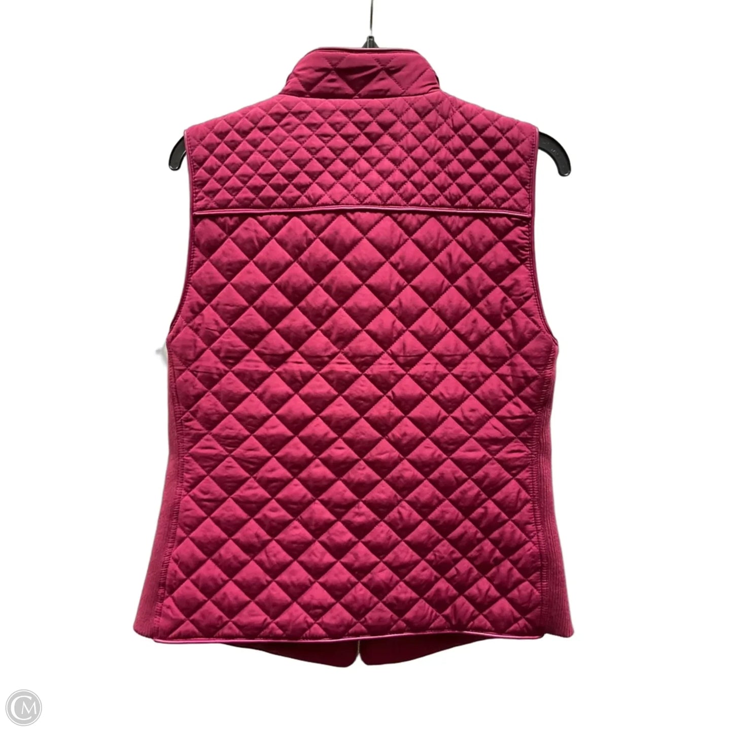 Vest Puffer & Quilted By Chicos In Maroon, Size: M