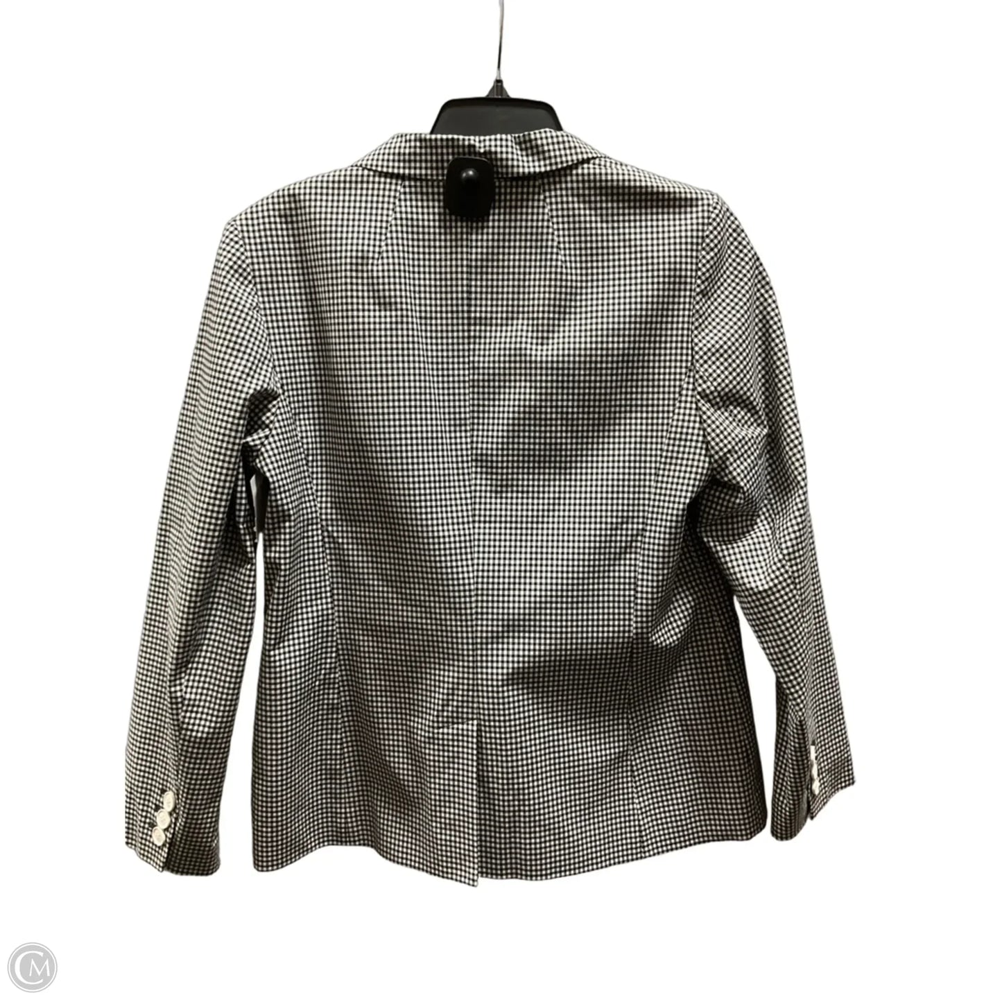 Blazer By Talbots In Plaid Pattern, Size: M
