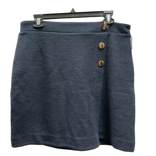 Skirt Mini & Short By Loft In Navy, Size: 10