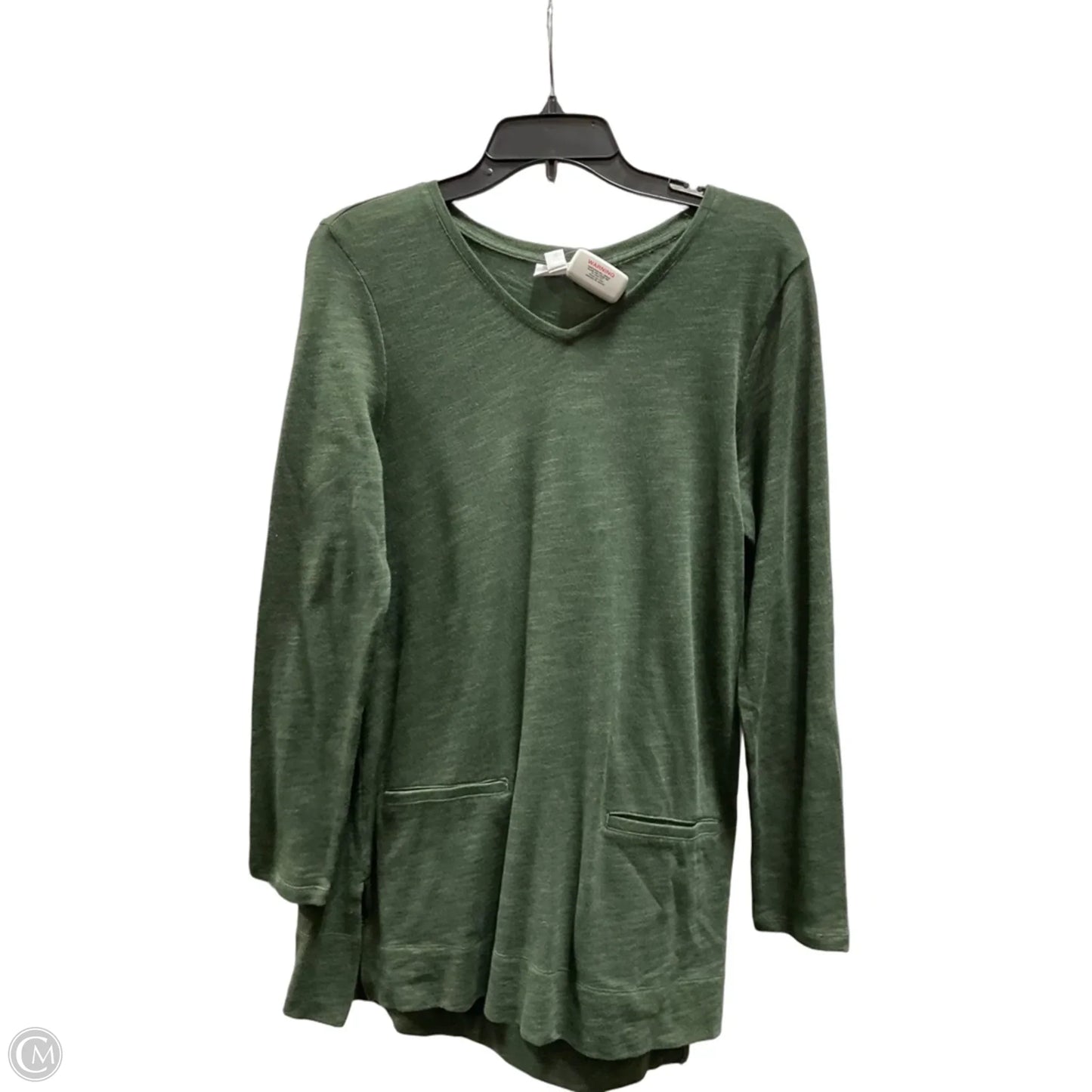 Top Long Sleeve By J. Jill In Green, Size: S