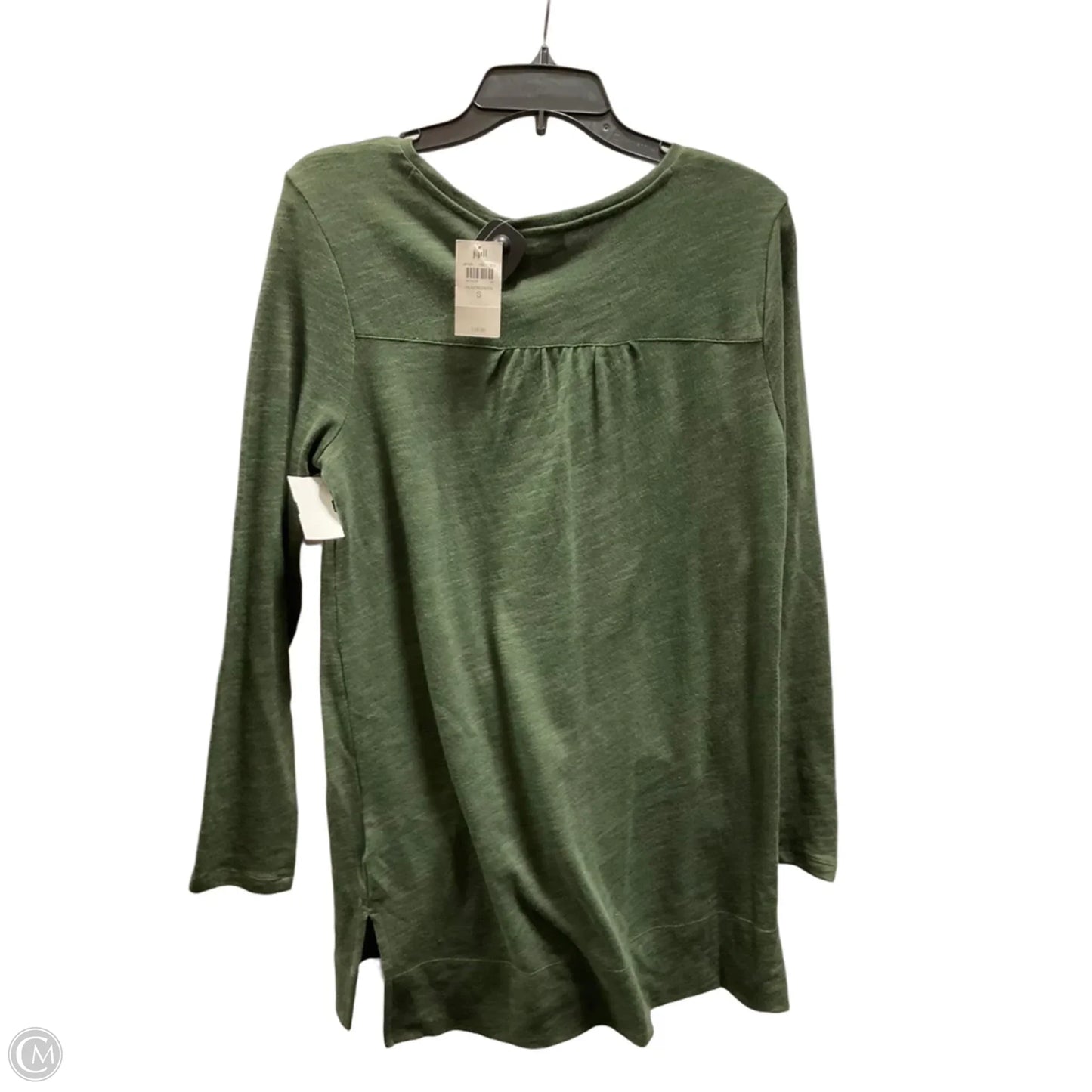 Top Long Sleeve By J. Jill In Green, Size: S