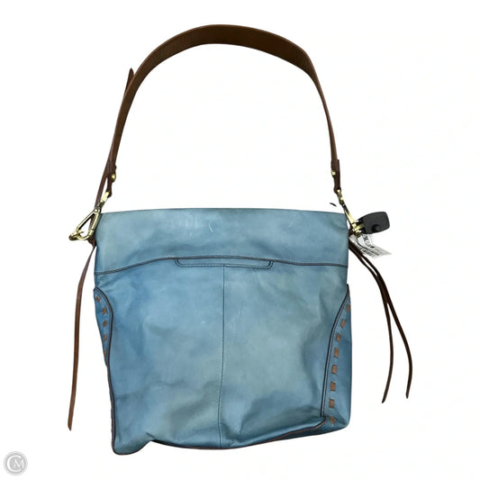 Handbag Leather By Hobo Intl, Size: Large