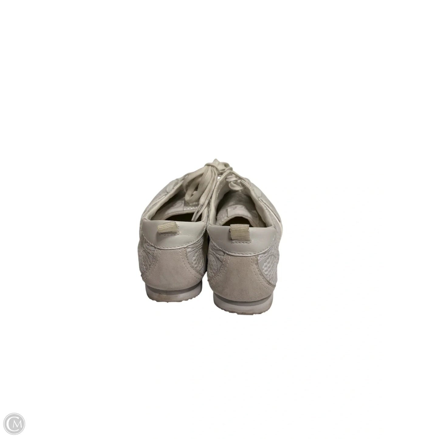 Shoes Designer By Coach In White, Size: 9
