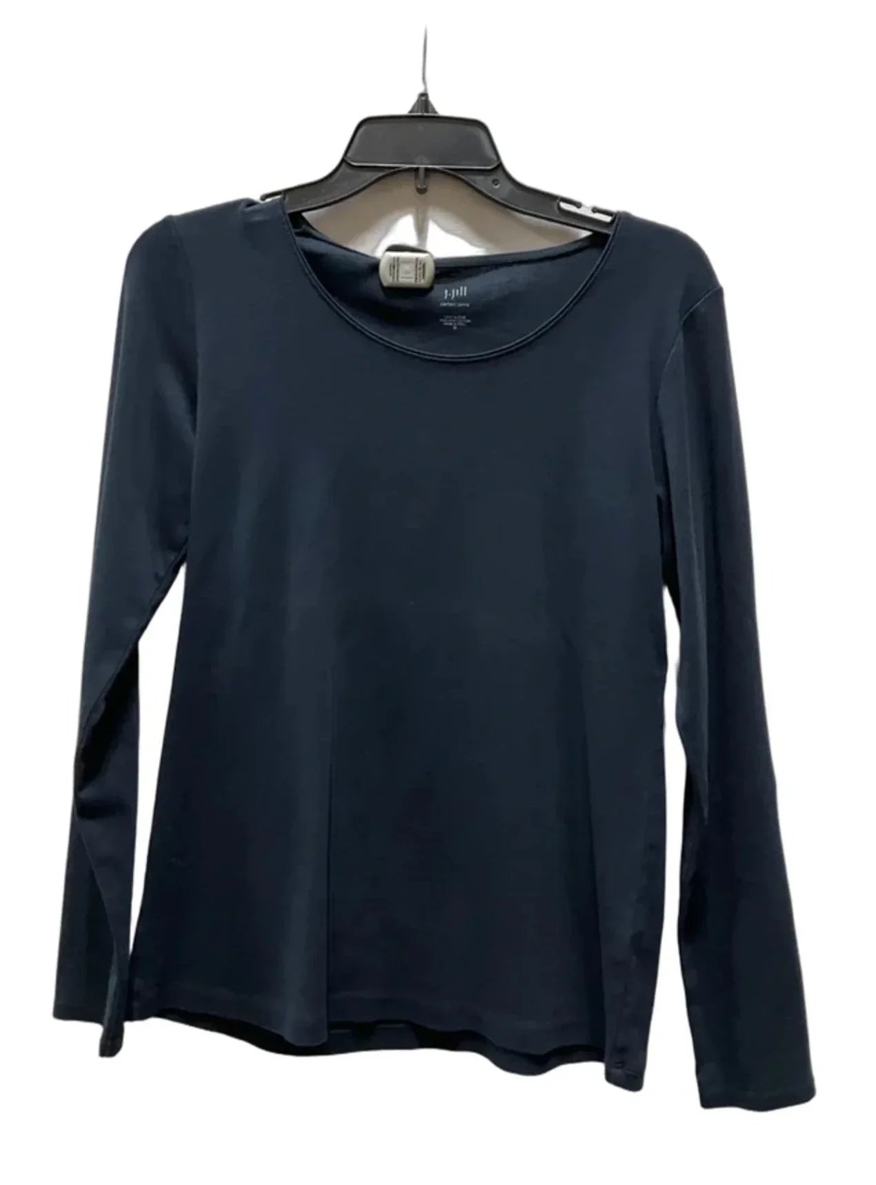Top Long Sleeve Basic By J. Jill In Black, Size: M