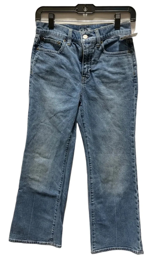 Jeans Cropped By J. Crew In Blue Denim, Size: 2