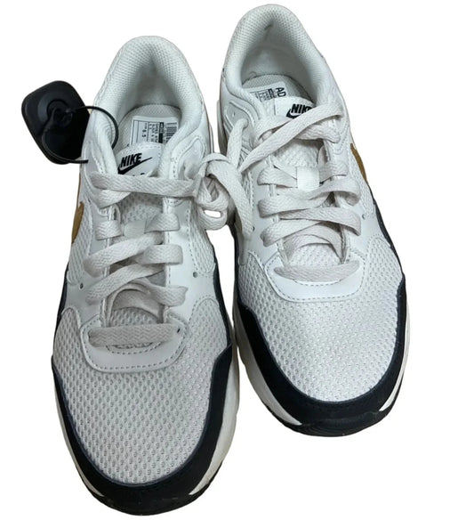 Shoes Athletic By Nike In Black & Gold, Size: 6.5