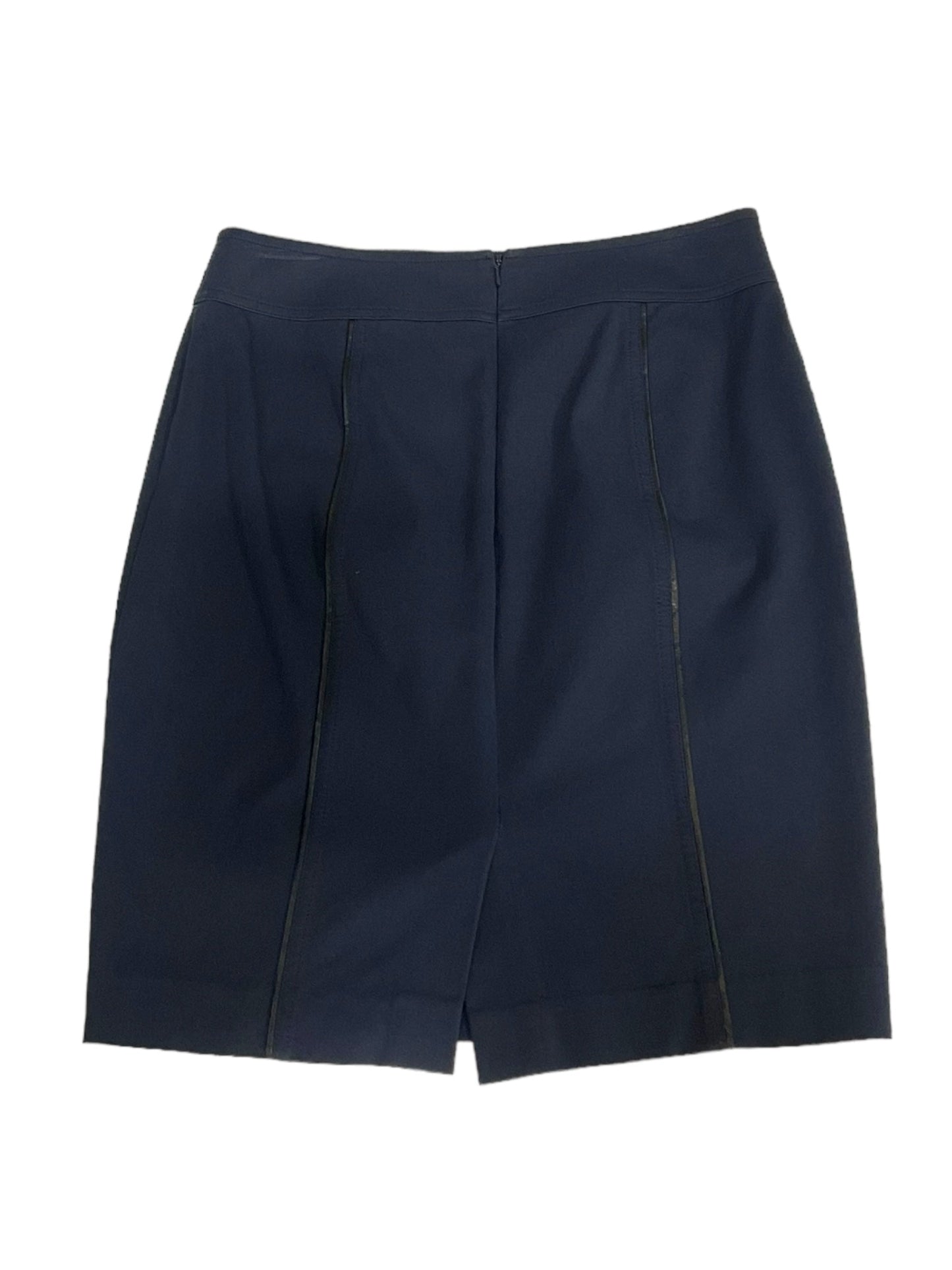 Navy Skirt Midi Ann Taylor, Size 2