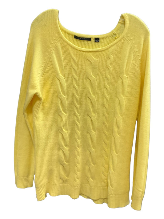 Yellow Sweater Cyrus Knits, Size L