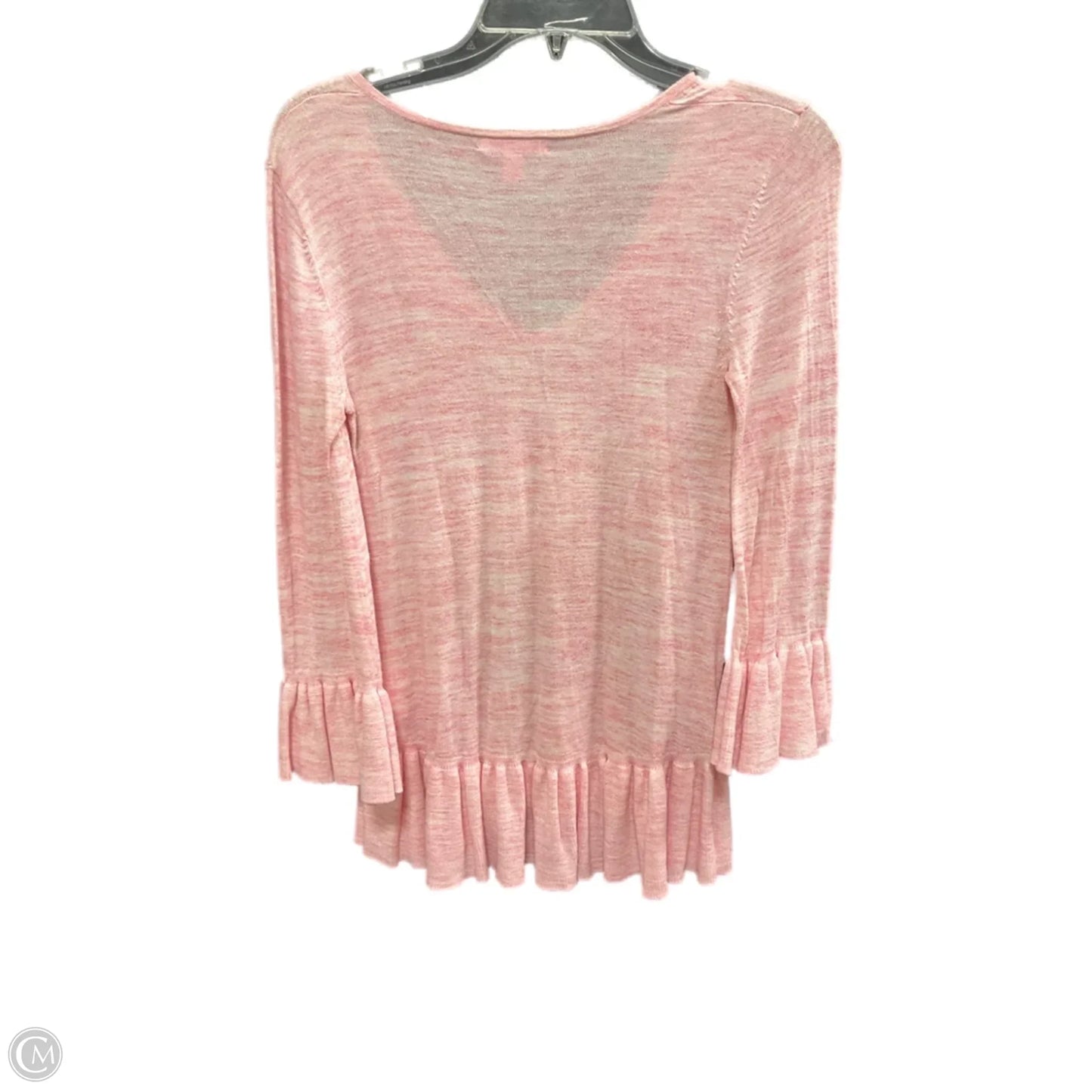 Top Long Sleeve Designer By Lilly Pulitzer In Pink, Size: Xs