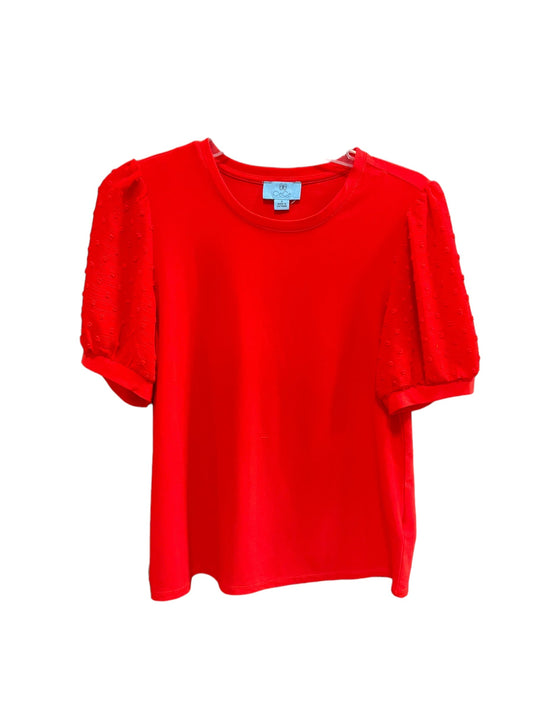 Red Top Short Sleeve Cece, Size S