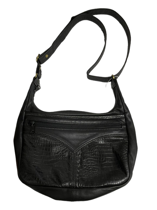 Handbag Leather Clothes Mentor, Size Medium