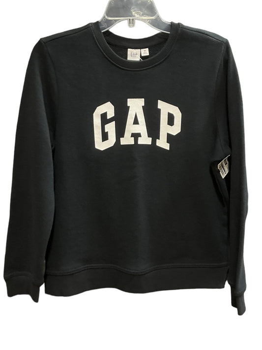 Black Sweatshirt Crewneck Gap, Size M