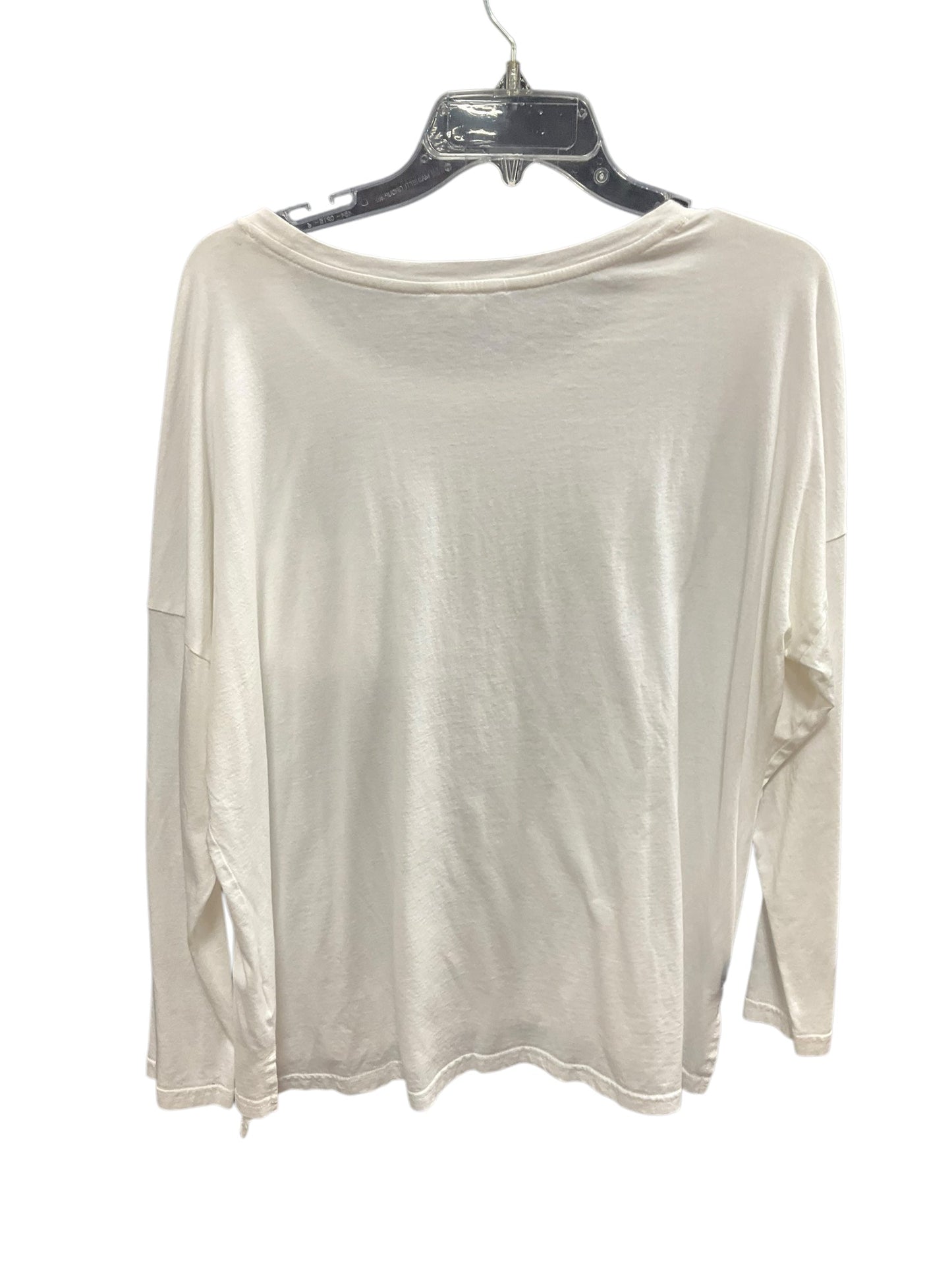 Top Long Sleeve Basic By Tribal In White, Size: Xl