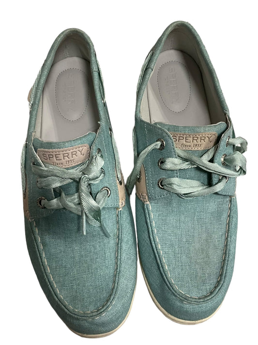Aqua Shoes Flats Sperry, Size 9.5
