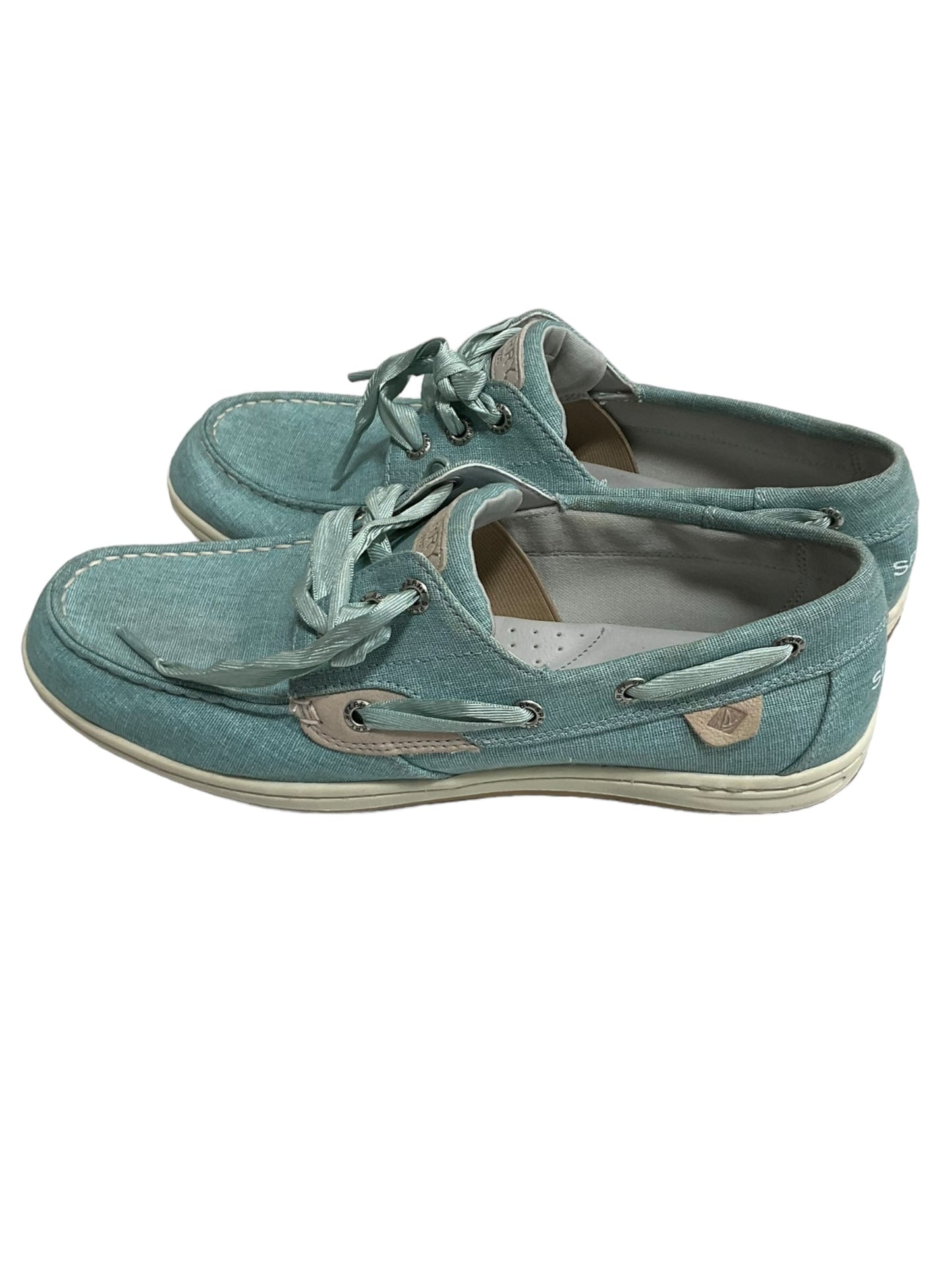 Aqua Shoes Flats Sperry, Size 9.5
