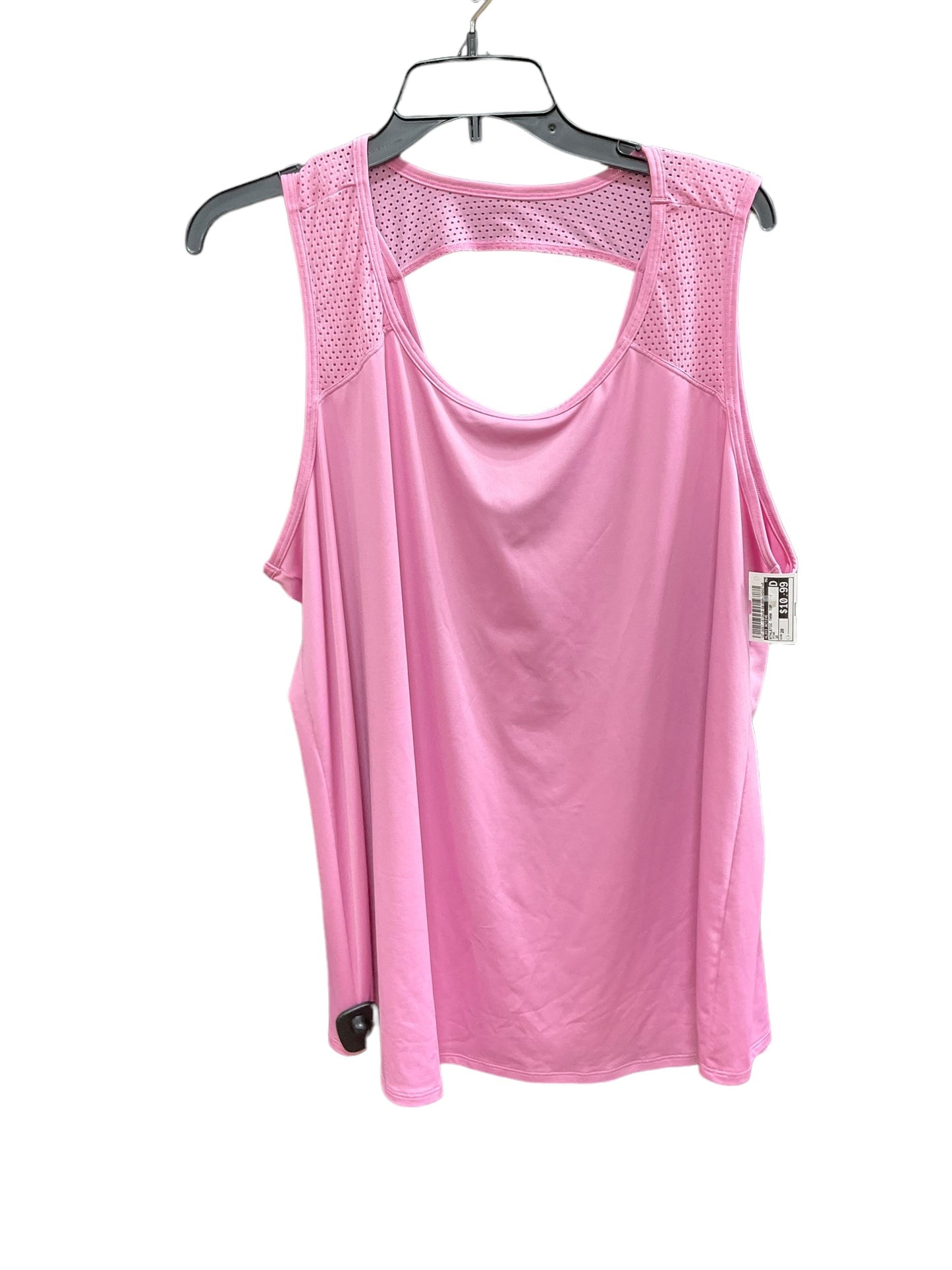 Pink Athletic Tank Top Livi Active, Size 20