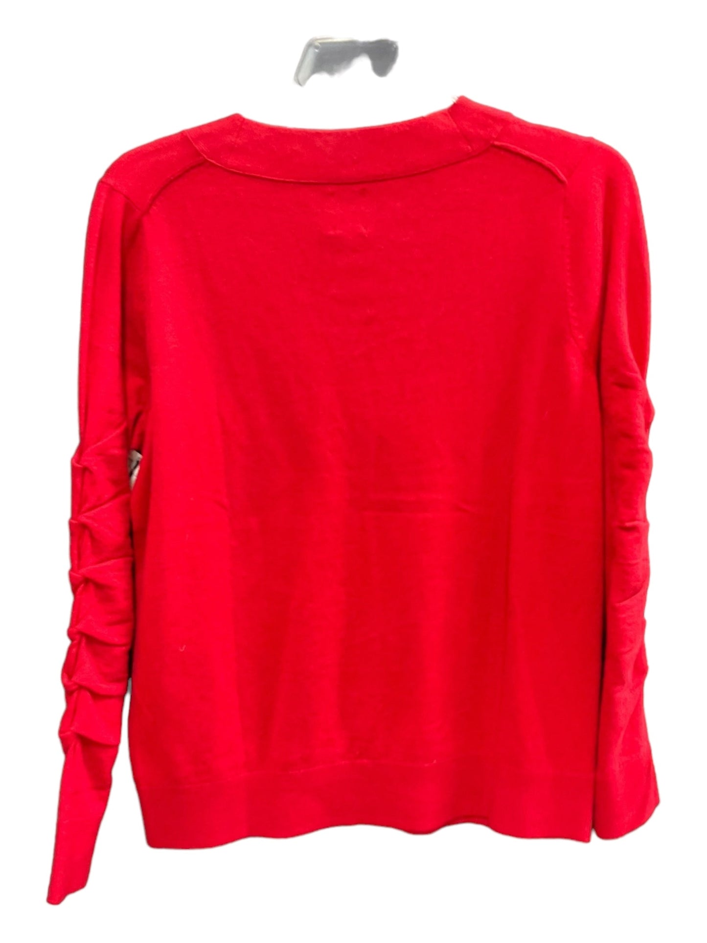 Red Sweater Nic + Zoe, Size S