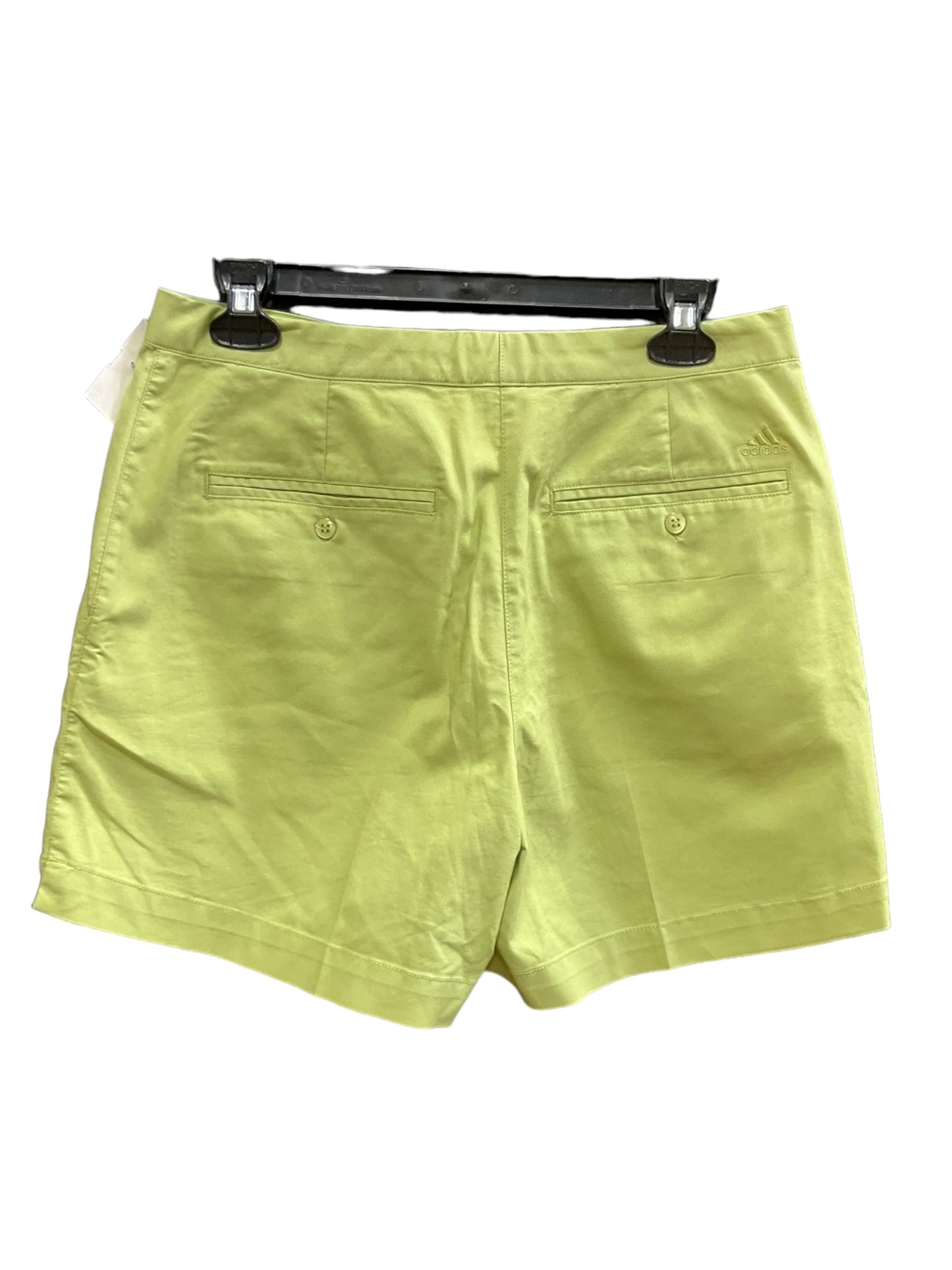 Green Shorts Adidas, Size 8