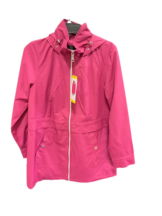 Jacket Windbreaker By Vince Camuto In Mauve, Size: S