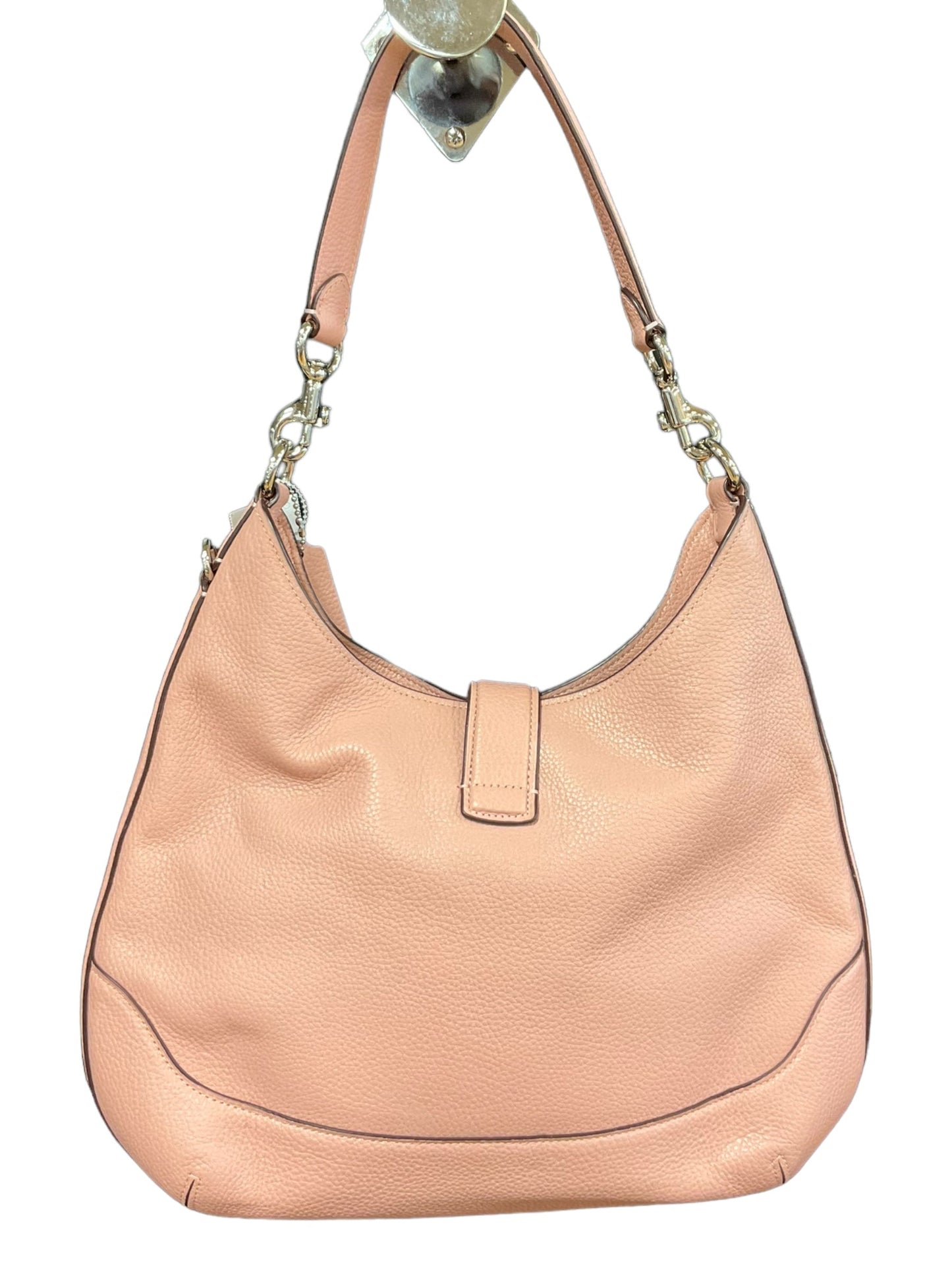 Handbag Leather By Coach  Size: Medium