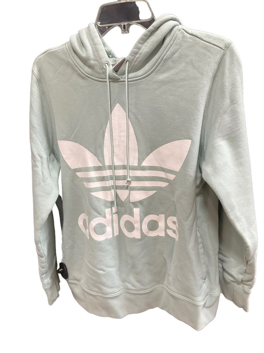Athletic Sweatshirt Hoodie By Adidas  Size: L